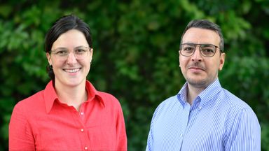 Katharina Damschen och Nizar Selander